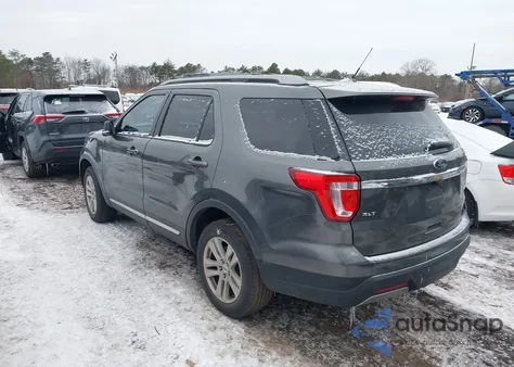 2019 Ford Explorer Xlt из США, поврежденный, VIN 1FM5K8D85KGB18811